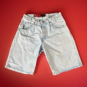 Vintage Levis SilverTab 32 Blue Denim Loose Baggy Skater 90s Y2K USA Fade